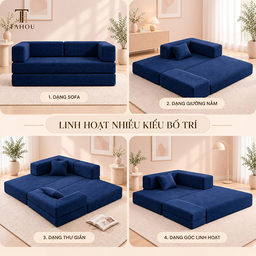 sofa - Tại sao gọi là sofa đa năng